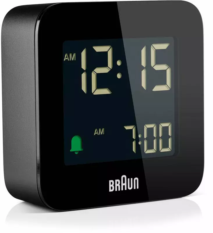 Braun matkaher=C3=A4tyskello BC08B - Herätyskellot - BC08B - 1