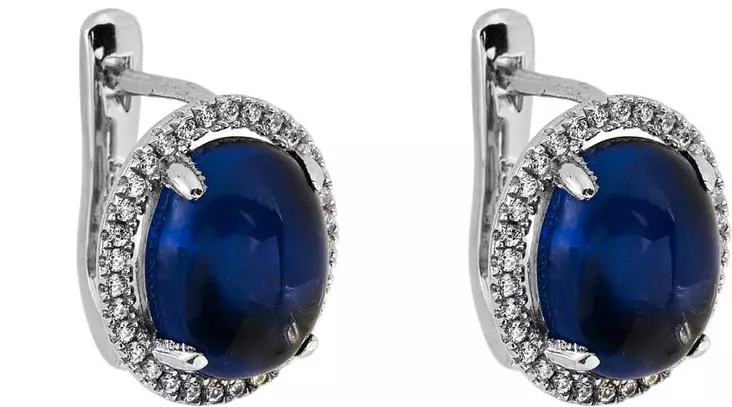 Diana sin zirk korvakorut - Hopeiset korvakorut - C70520B - 1