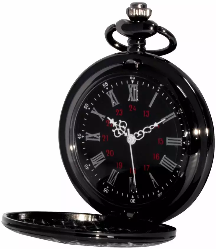 Taskukello Husband musta G225B edest=C3=A4 - Taskukellot - G225B - 1