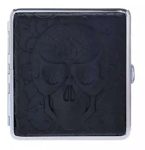 Savukerasia Skull musta - Korttikotelot ja rasiat - ZB588B - 1