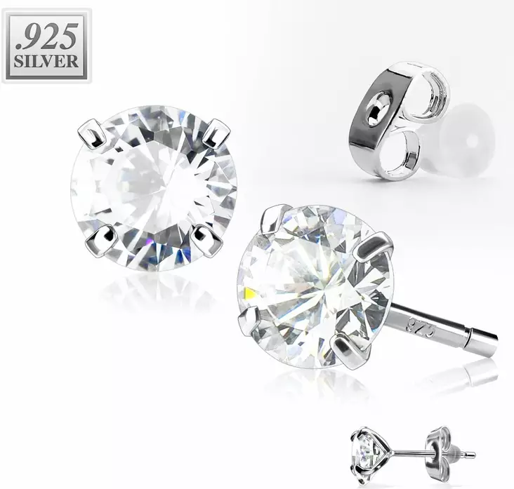 Korvanappi Martini ter=C3=A4st=C3=A4 - Teräksiset korvakorut - HES2C - 1