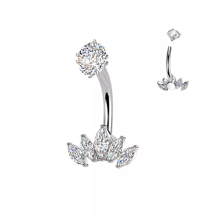 Napakoru 5 kiveä - Lävistyskorut - NSI43-C - 1