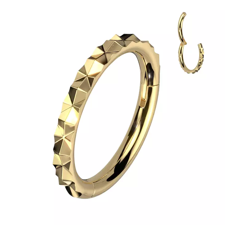 L=C3=A4vistyskoru segment ring 8mm 1,2mm - Lävistyskorut - HN1608GD - 1