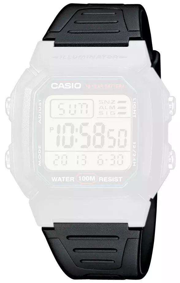 Casio W-800H ranneke - Silikonirannekkeet - W-800H-RANNE - 1