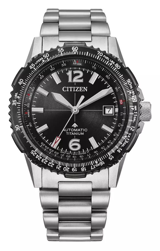 Citizen Auto NaviHawk musta - Citizen - NK0044-57E - 1