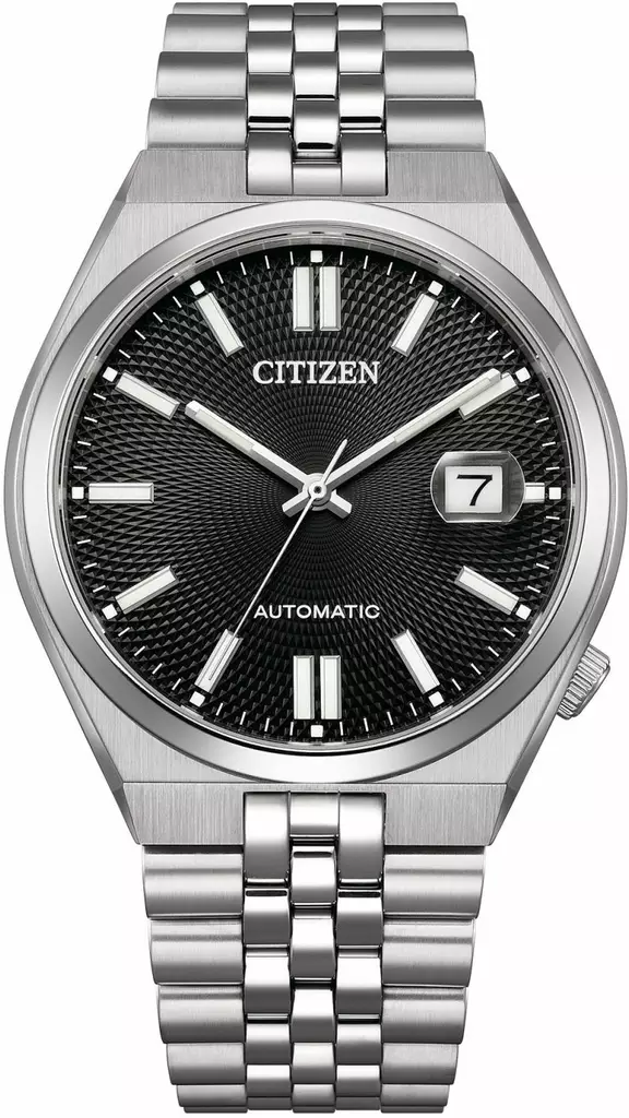 CITIZEN AUTO TSUYOSA 60 MUSTA - Miesten rannekellot - NK0020-55E - 1