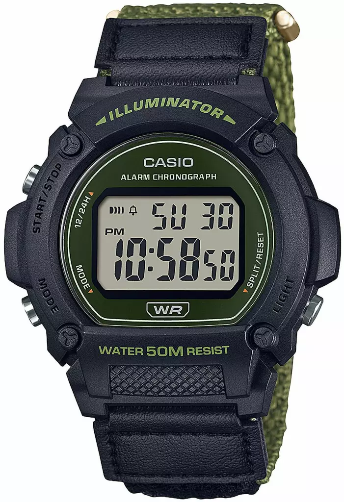 CASIO W-219HB-3AVEF - Casio miesten rannekellot - W-219HB-3AVEF - 1