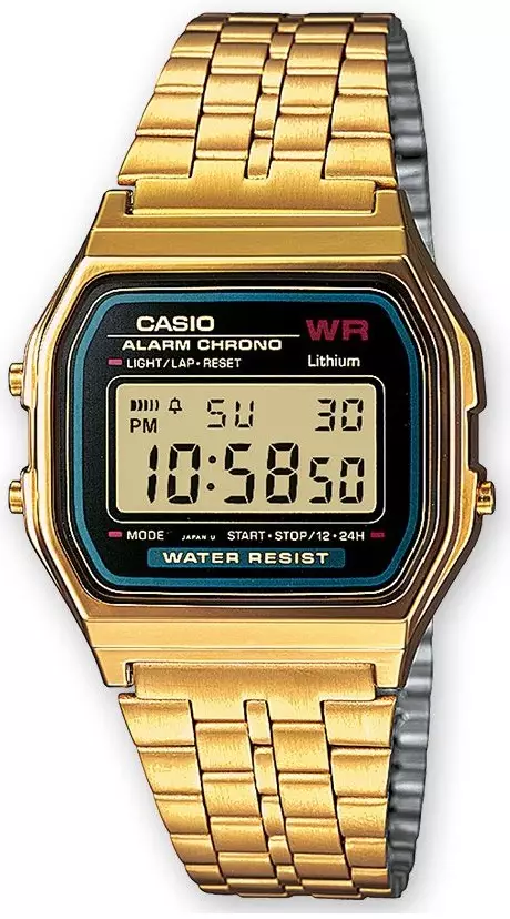 Casio retro kultadublé rannekello A159WGEA-1EF - Casio miesten rannekellot - A159WGEA-1EF - 1
