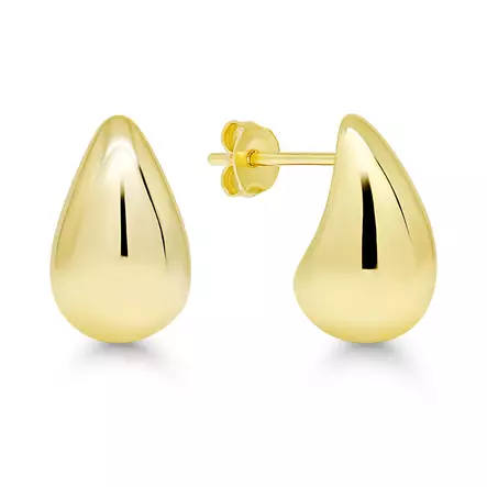 Pisaranmuotoiset hopeakorvakorut E-29184G - Hopeiset korvakorut - E-29184G - 1