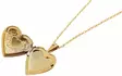 Yours sydän medaljonki kullattu SH402G - Lahjaideat naisille - SH402G - 3