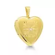 MEDALJONKI KULLATTU SYDÄN - Medaljongit - SPL-20850ZG - 1