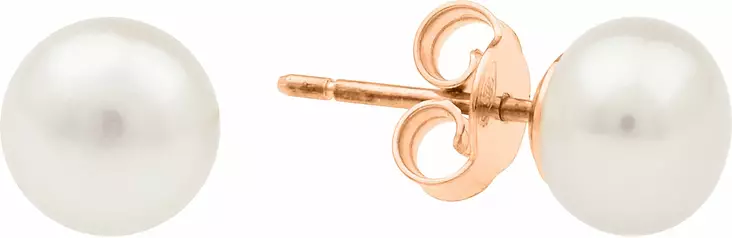 Gaura Pearls Helmikorvakorut Rose EFB07W-G - Gaura Pearls - EFB07W-G - 1