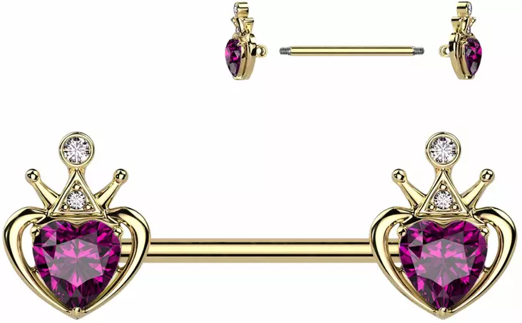 BARBELL/NK KRUUNU NK107-G - Lävistyskorut - NK107-G - 1