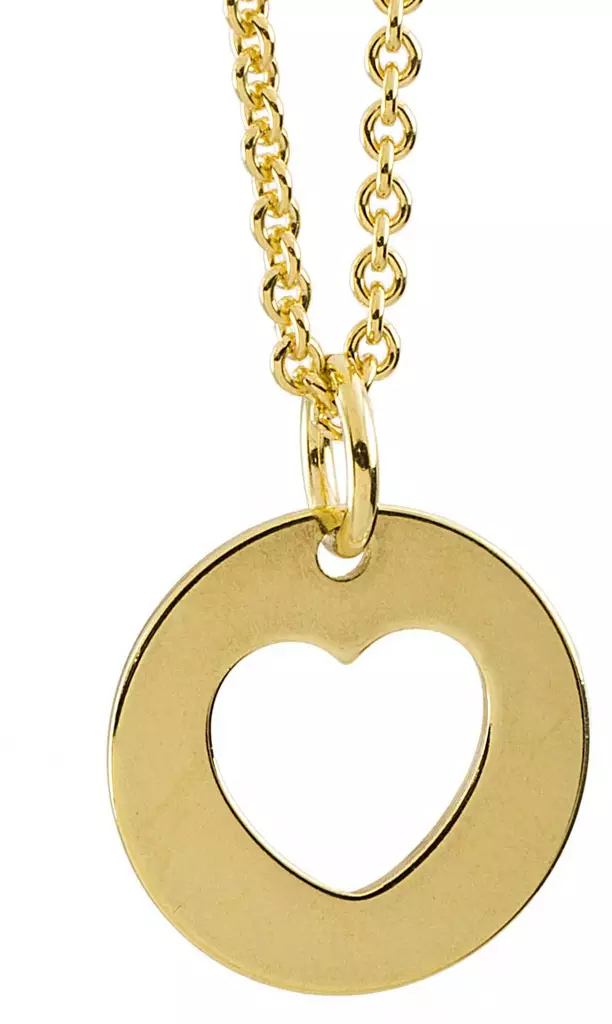 Kulta syd=C3=A4nlaatta B264G - Super outlet - kaulakorut ja riipukset - B264G - 1