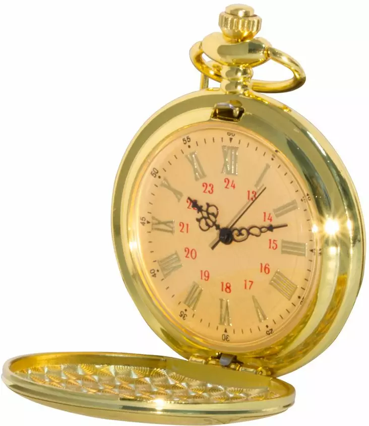 Taskukello Husband kullattu G225G edest=C3=A4 - Taskukellot - G225G - 1