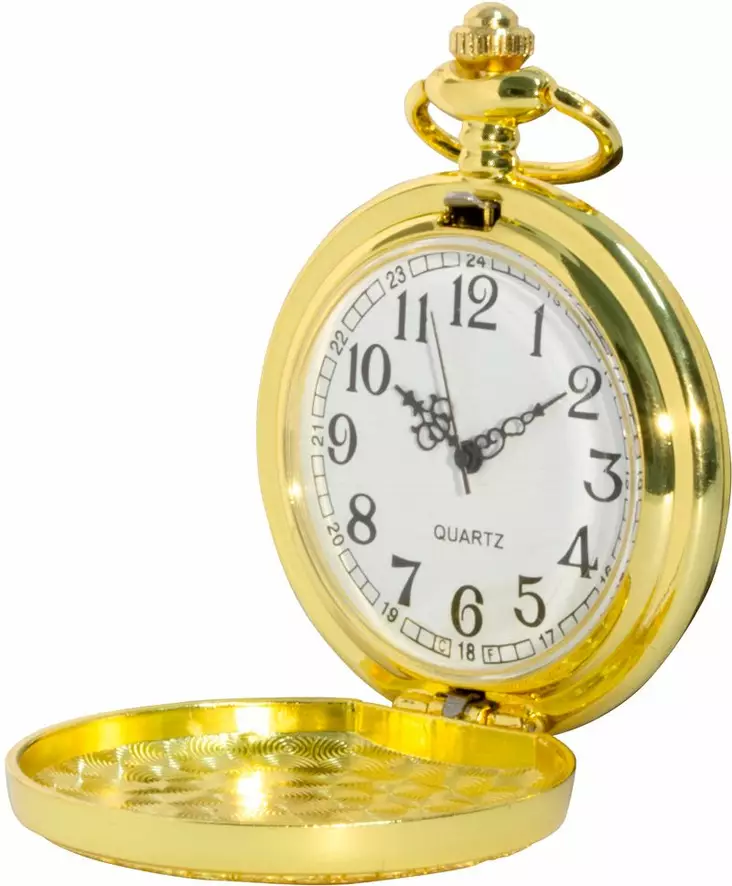 G552G Taskukello Quartz kullattu edest=C3=A4 - Taskukellot - G552G - 1