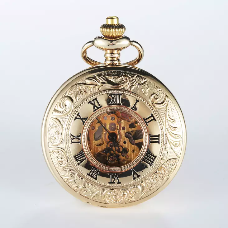 Taskukello Skeleton Gold G024G - Taskukellot - G024G - 1