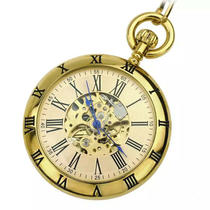 Taskukello Skeleton Gold G025G - Taskukellot - G025G - 1