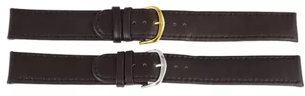 Ruskea nahkaranneke 20 mm - Nahkarannekkeet - 7070-20-H - 1