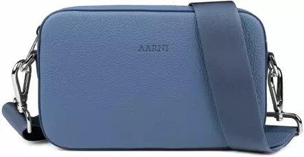 Aarni Usvansininen olkalaukku Limited edition - Laukut - OLKA-USVANSIN-H - 1