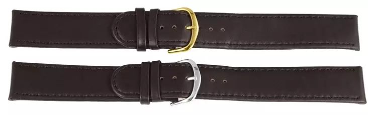 Ruskea nahkaranneke 20 mm - Nahkarannekkeet - 7070-20-H - 1