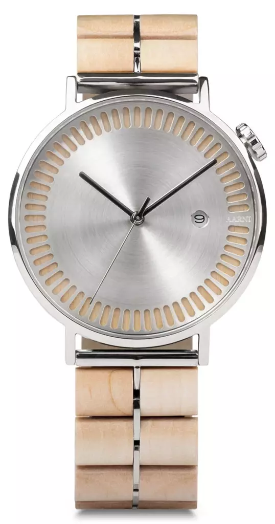 Aarni X Alvar & Aino Aalto L42-hopea rannekello - Aarni miesten rannekellot - L42AUTOMAATTIH - 1