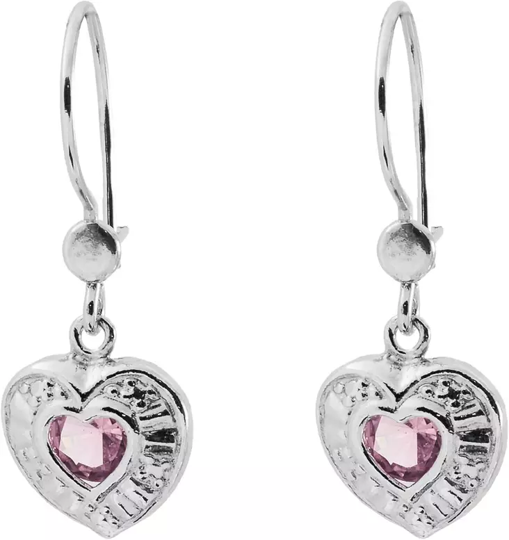 Koukkukorvakorut syd=C3=A4n zirkoneilla H4066PI - Hopeiset korvakorut - H4066PI - 1