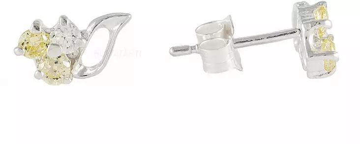 Korvakorut zirkonilla CG5100TVI - Hopeiset korvakorut - CG5100TVI - 1