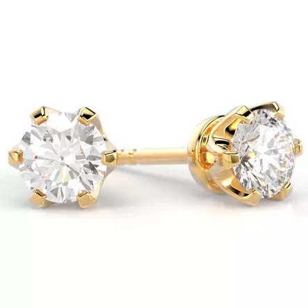 Festive Classic korvakorut 129-060 - Timanttikorvakorut - 14-129-060K - 1