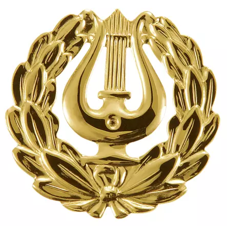 Edullinen kullattu lyyra, hopeaa - Lyyrat - 4813K - 1