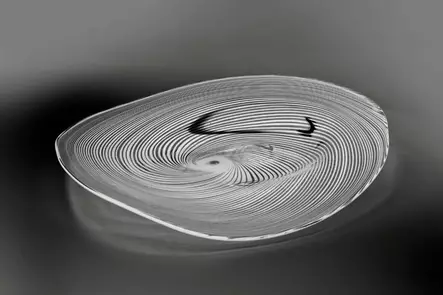 Ritva Liisa Pohjalainen Virta (valkoinen) - Taidelasi - RLP15-VALK - 1