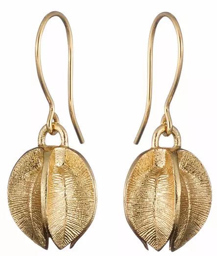 korvakorut, koukku, lyhyt, pronssi - Lumikukka - 3682142K - 1