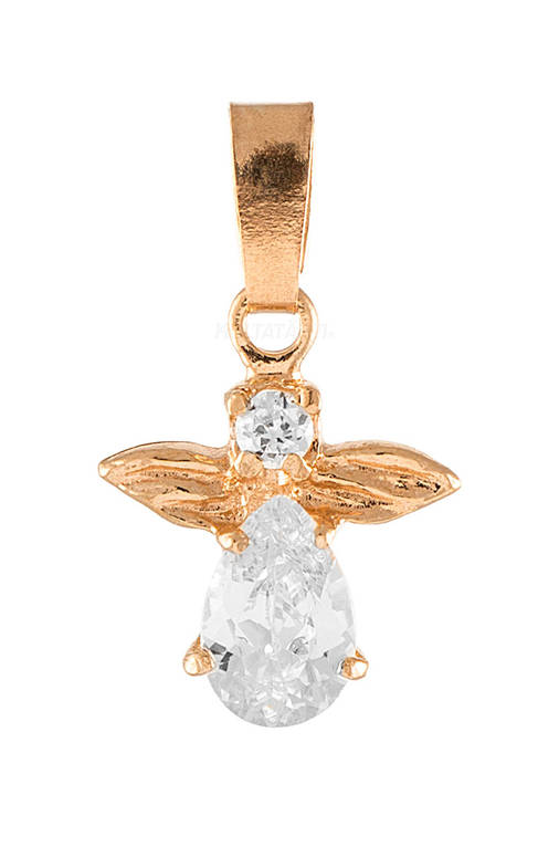 Kultainen enkeliriipus zirkoneilla CG0865K - Kultaiset riipukset - CG08065K - 1