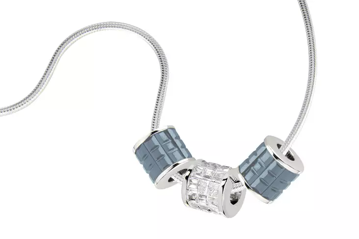 Hopeinen tynnyririipus C2170K ja C2170SINI - Super outlet - kaulakorut ja riipukset - C2170K - 1