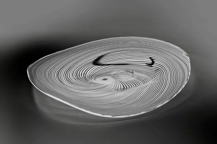 Ritva Liisa Pohjalainen Virta (valkoinen) - Taidelasi - RLP15-VALK - 1