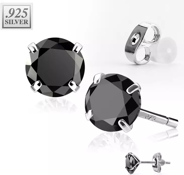 Korvanappi Martini HES7K - Teräksiset korvakorut - HES7K - 1