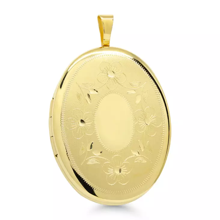 MEDALJONKI KULLATTU OVAALI - Medaljongit - SPL-50045K - 1