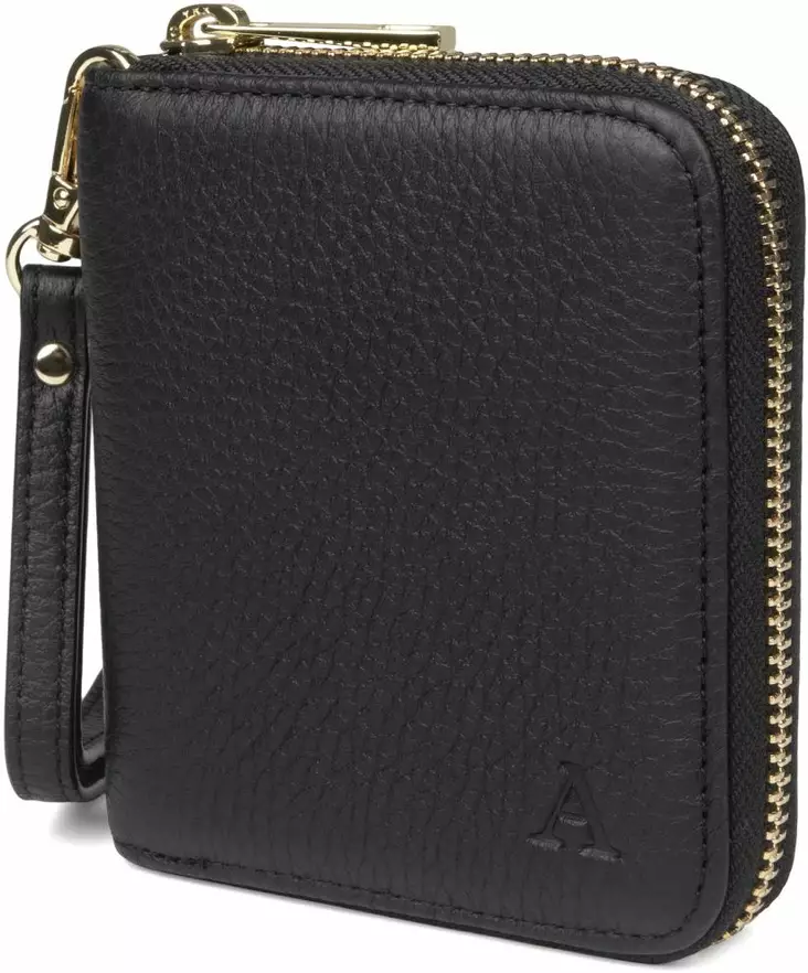 Aarni Mini clutch lompakko musta-kulta - Korttikotelot ja rasiat - MINI-CLUTCH-MUST-K - 1