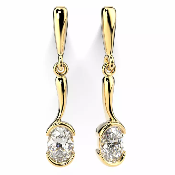 Festive Aurea timanttikorvakorut 14-740-060 - Timanttikorvakorut  - 14-740-060L-KK - 1