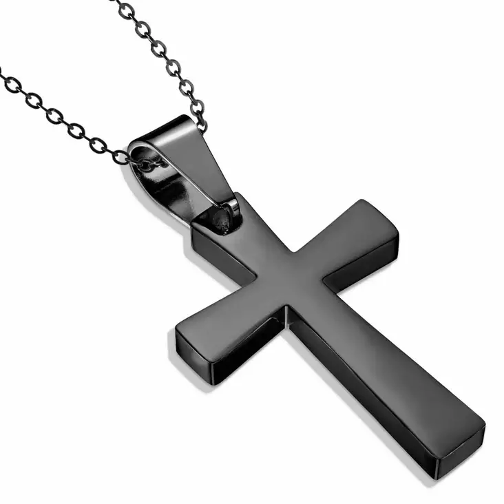 Ter=C3=A4sristi Musta 30x20mm 50cm - Teräksiset kaulakorut - H7058K - 1