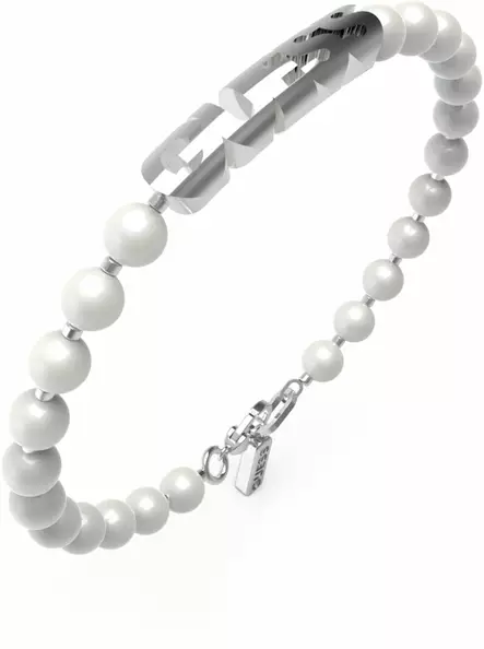 GUESS Edgy helmirannekoru JUMB04071JWSTW - Teräksiset rannekorut - JUMB04071JWSTWIL - 1