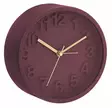 Herätyskello 3D 13cm Pyöreä Lila - Herätyskellot - Z918L - 1
