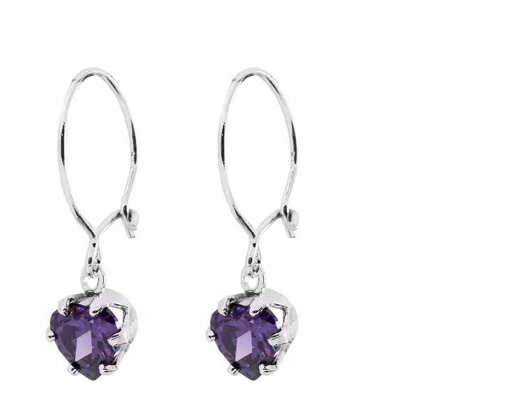 H4021L Syd=C3=A4n heiluva 5mm koukku - Hopeiset korvakorut - H4021L - 1