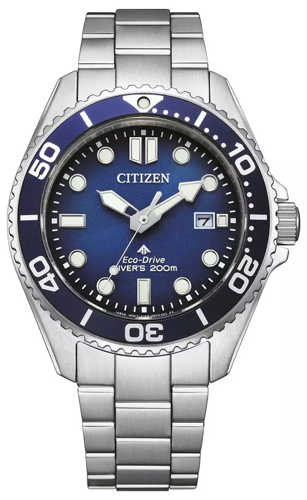 Citizen Eco-Drive Pro Marine miesten rannekello sininen BN0260-54L - Citizen miesten rannekellot - BN0260-54L - 1