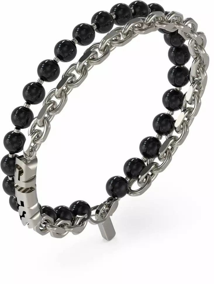 GUESS Rannekoru Link City 6mm - Teräksiset rannekorut - JUMB04051JWSTBKL - 1