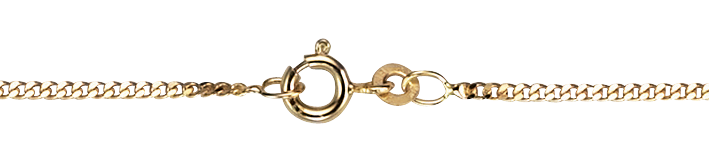 Kultadubl=C3=A9 riipusketju BD50-42CM - Dublee-riipusketjut - BD50-42CM - 1