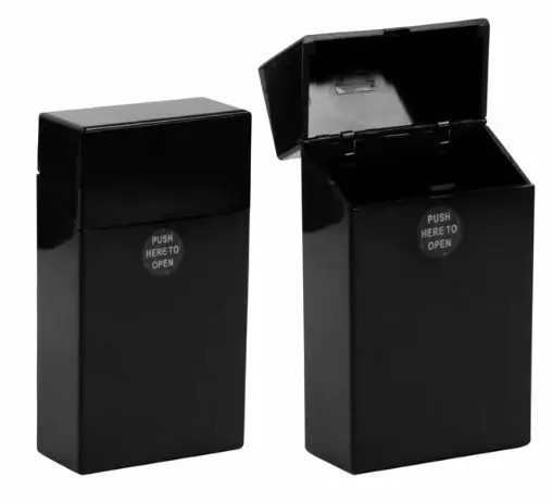 Savukerasia muovia musta - Korttikotelot ja rasiat - ZB008-M - 1