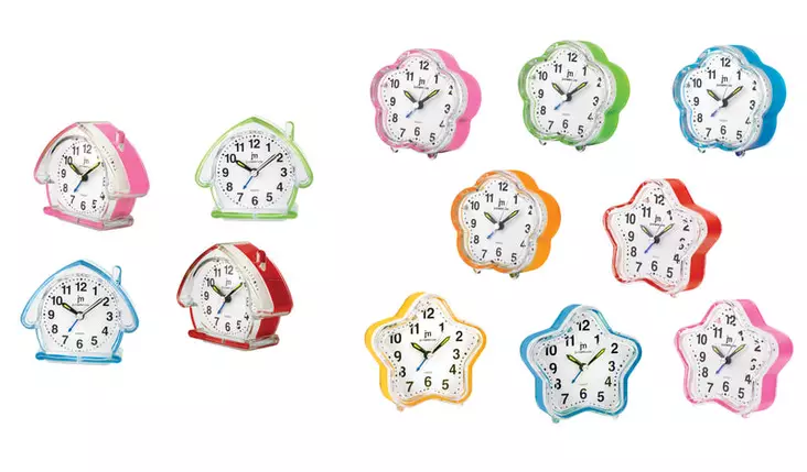 Lasten her=C3=A4tyskello - Lasten herätyskellot - JA7049-KUKKA-SIN - 1