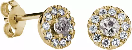 Kohinoor Valerie timanttikorvakorut 143-265-20MO - Timanttikorvakorut - 143-265-20MO - 1