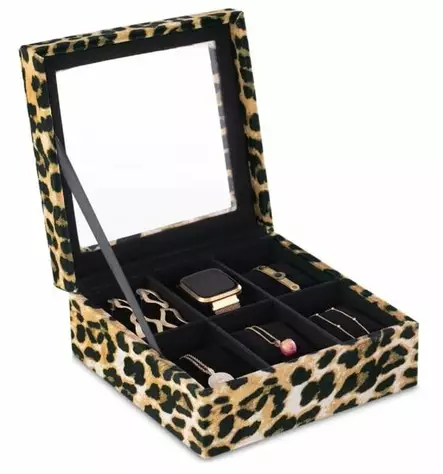 LadyBox Kellorasia Leopardi 6 kelloa - Lahjaideat naisille - ZE-LEO - 1